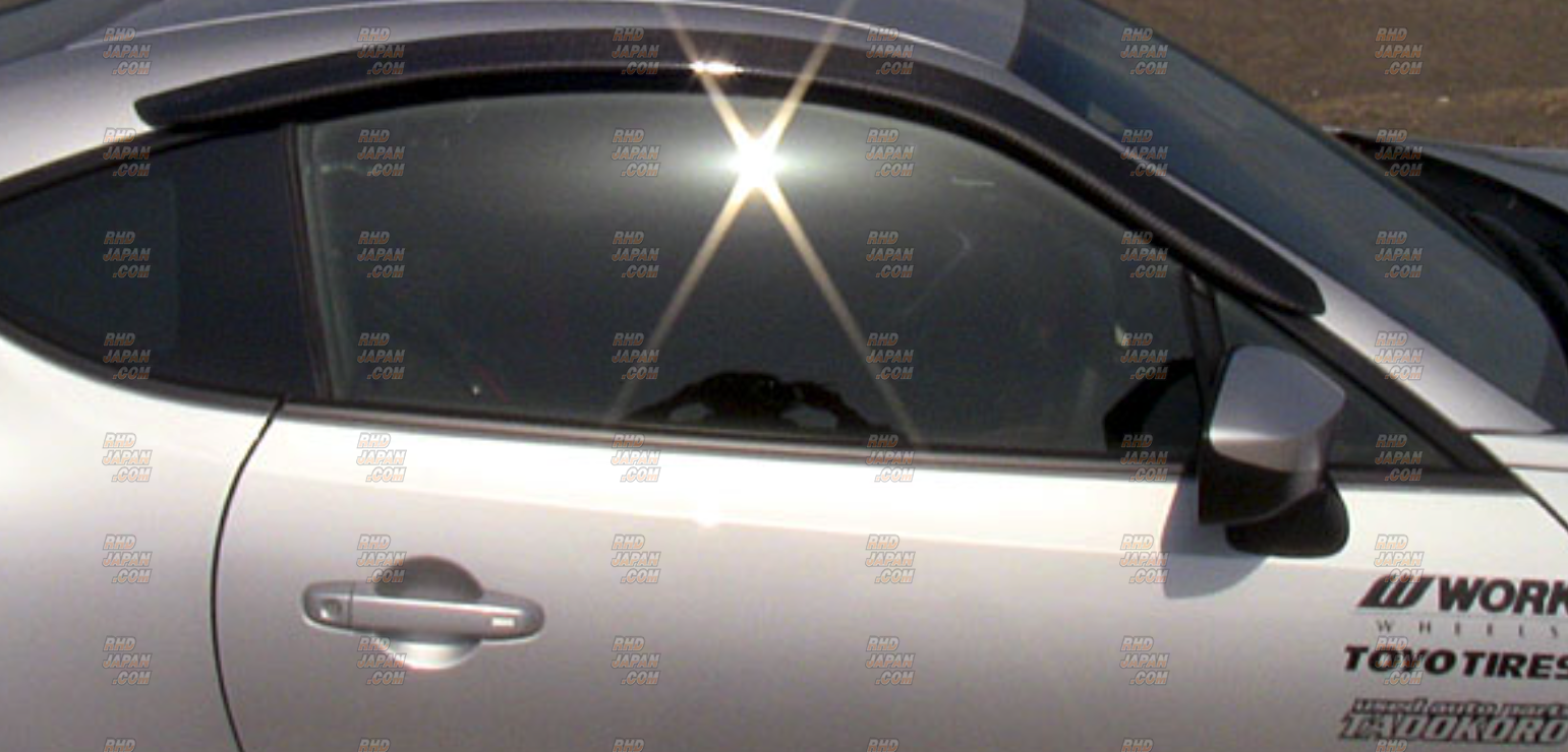 J-Blood Door Visor Set Carbon Fiber - 86 ZN6 - RHDJapan